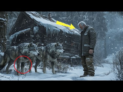 Видео: Голодные И Замёрзшие Волки Пришли К Дому Мужчины, То, Что Случилось ПОТРЯСЛО...