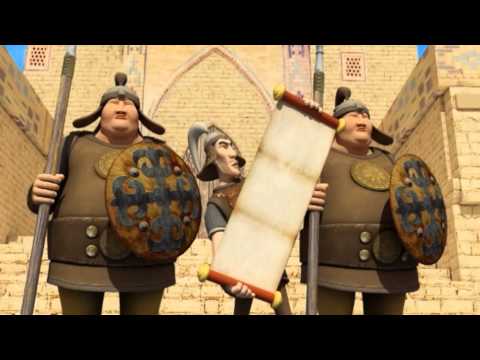 Видео: ҚАЗАҚША ЕРТЕГІЛЕР - ЖОМАРТ ПЕН САРАҢ. Щедрый и скупой - мультфильм