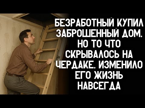 Видео: Безработный механик купил заброшенный дом, но то что скрывалось на чердаке, привело его в шок
