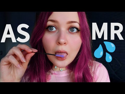 Видео: АСМР макияж слюнкой 🐌💄 ASMR SPIT PAINTING your Makeup 💄🐌 [все серии]