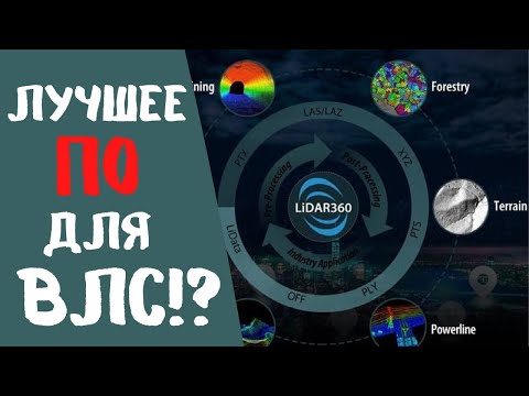 Видео: Лучшая программа для обработки лазерного сканирования! LiDAR 360