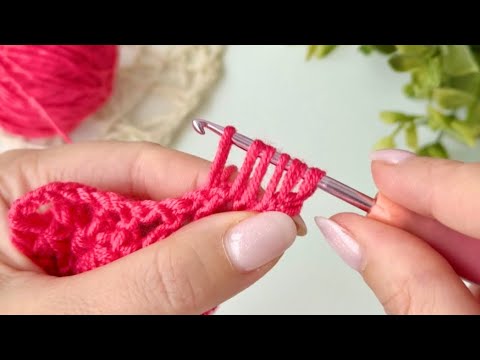 Видео: 😃 Вот это НАХОДКА! Все ИЩУТ этот УЗОР КРЮЧКОМ! HOW TO CROCHET BEAUTIFUL pattern