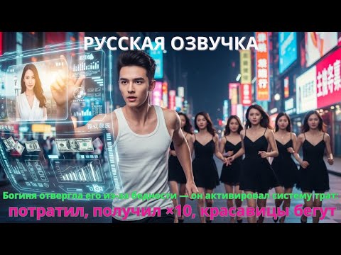 Видео: Богиня отвергла его из-за бедности он активировал систему трат: потратил получил ×10 красавицы бегут