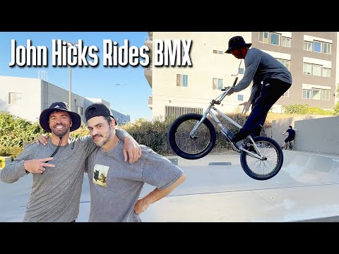 Видео: Мы наконец-то заставили Джона Хикса снова сесть на велосипед BMX!