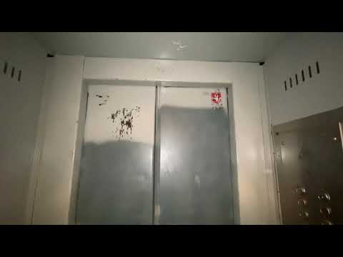 Видео: (Переснято) Лифт МЛЗ 1987 г.в. V=1 м/с Q=320 кг.