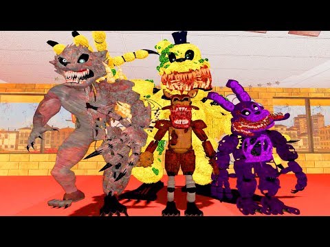 Видео: КАКОЙ АНИМАТРОНИК САМЫЙ БЫСТРЫЙ ► Garry's Mod