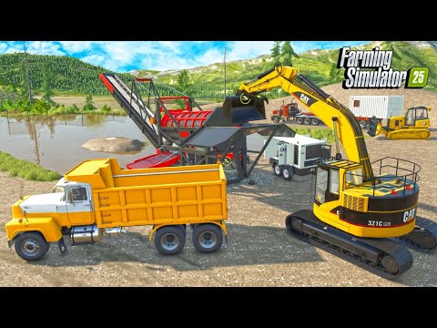 Видео: Я открою золотую жилу за 200 000 долларов? | Farming Simulator 25