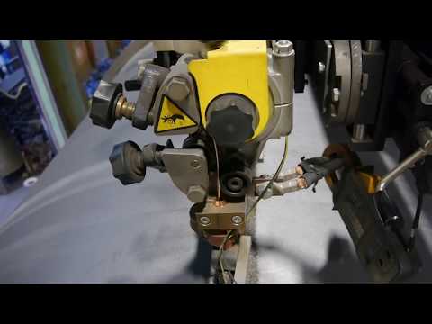 Видео: Сварка под слоем флюса / Submerged arc welding ESAB Minimaster