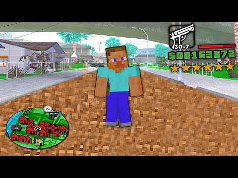 Видео: МАЙНКРАФТ ТЕПЕРЬ В GTA SAMP