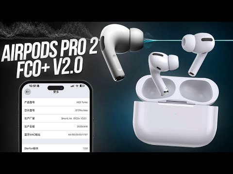 Видео: Обзор ТОП 1 копии в Мире AirPods Pro 2 FCO+ V2.0 | Звуковой чип Huilian 277 Pro Max H2S Turbo