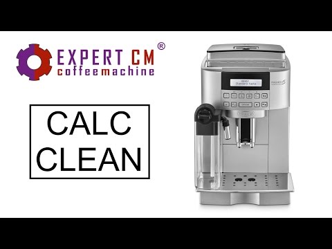Видео: Чистка от накипи кофемашины Delonghi ECAM 22.360 Magnifica S