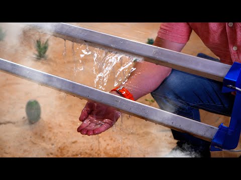 Видео: Превращение тумана в пустыне в пресную воду с помощью 50 000 вольт