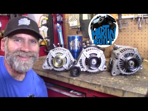 Видео: Проверка генератора на холостом ходу (136 против 160 против 250 А)