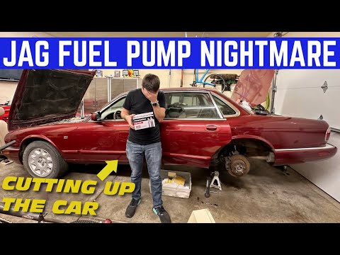 Видео: ХУДШАЯ в мире замена топливного насоса... Не покупайте СТАРЫЙ JAGUAR