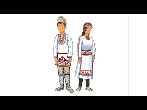 Видео: Марийский костюм