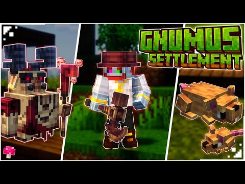 Видео: Новая РАСА И ОРУЖИЕ | Gnumus Settlement [1.20.1]