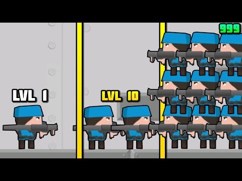 Видео: ЭВОЛЮЦИЯ КЛОНОВ ЧТОБЫ КЛОНЫ УНИЧТОЖАЛИ КЛОНОВ В ИГРЕ CLONE ARMIES!