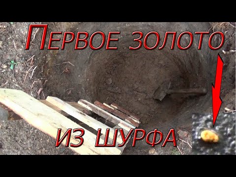 Видео: Шурф(дудка), первое ЗОЛОТО!!!!