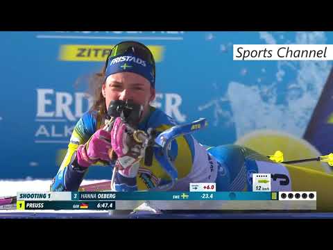Видео: Біатлон Ч С Спринт 7 5 км, жінки Нове Место Юлія Джима СРІБЛО