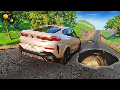 Видео: САМЫЙ ОПАСНЫЙ СПУСК БЕЗ ТОРМОЗОВ - Beamng Drive