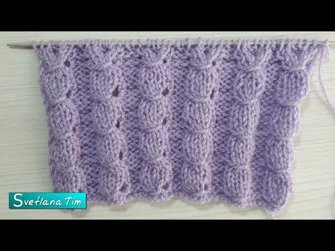 Видео: Как оформить край изделия. Резинка с вытянутой петлей # 630