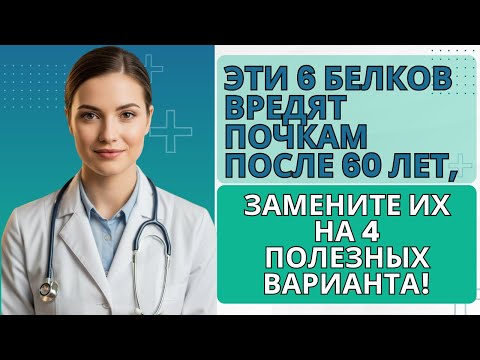 Видео: 6 белков, которые разрушают почки после 60 лет, и 4 безопасные замены для здоровья | Здоровьпосле 60