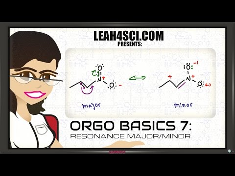 Видео: Структуры, способствующие мажорному и минорному резонансу — Orgo Basics, Видео 7