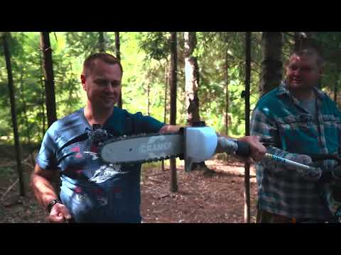 Видео: Тест аккумуляторных высоторезов Greenworks (GPS7220, G24PS20, G40PSF, G40PS20, 82TD10 и GC82PS)