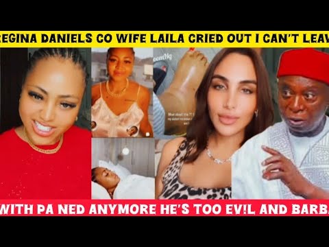Видео: Регина Дэниелс‼️, ее жена Лайла, кричала: «Я больше не могу уйти с папой Недом, он слишком злой и...