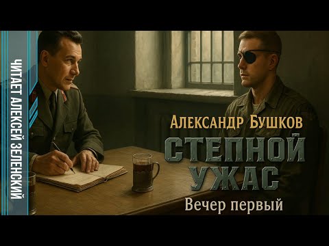Видео: Александр Бушков  "Степной ужас"  вечер первый  читает Алексей Зеленский