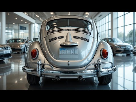 Видео: Volkswagen Beetle 2025 года — возрождённая икона с электрической душой ⚡🚗 #VolkswagenBeetle2025