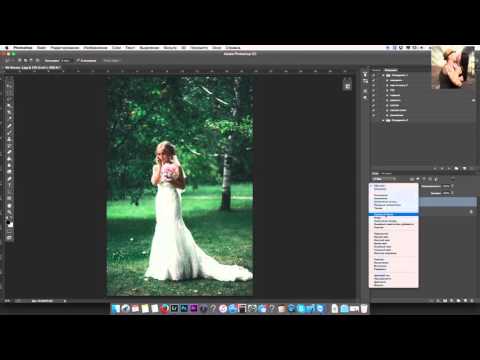 Видео: Обработка фотографий в зелени!
