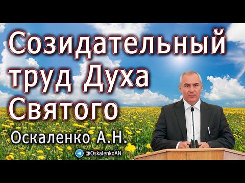 Видео: Оскаленко А.Н. Созидательный труд Духа Святого