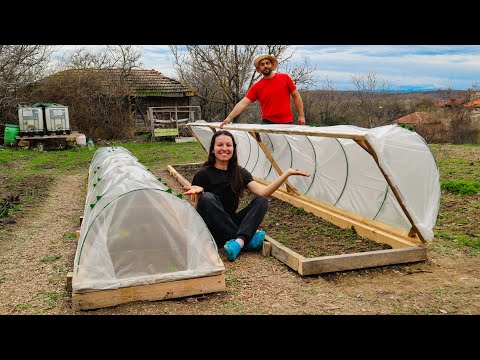 Видео: ЖИВОТ НА СЕЛО: Направихме си мини парници | Една седмица с нас ♥ | Boho Soulz