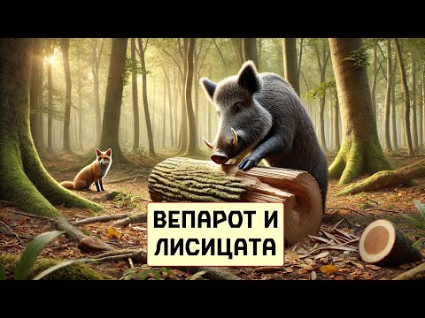 Видео: Приказни за деца на македонски: Вепарот и лисицата (басна од Езоп)