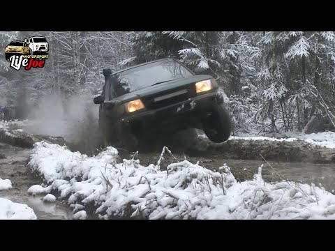 Видео: Много поломок, но off road маршрут прошли. УАЗ Хантер, Mitsubishi L200,Subaru и Suzuki на бездорожье