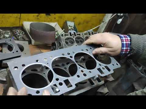 Видео: Как доработать блок что бы не пробивало прокладку