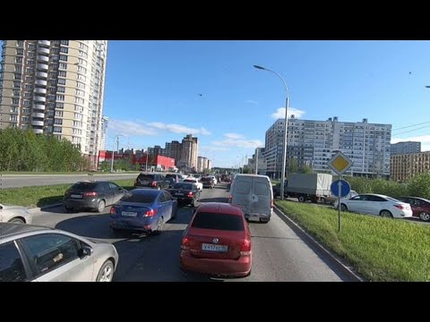 Видео: ТРАССА НОЯБРЬСК - СУРГУТ. ЗАЕЗЖАЮ В СУРГУТ.