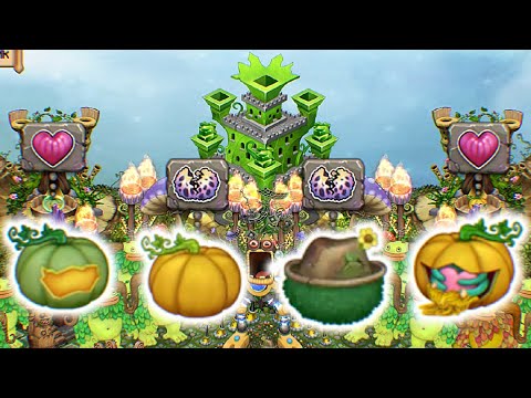 Видео: ВСЕ СКЕЛЕТЫКВЫ И ВТОРОЙ САХАБУШ | My Singing Monsters