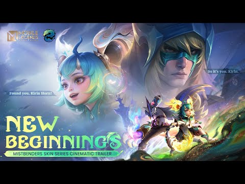 Видео: Mistbenders: New Beginnings | Кинематографический трейлер серии обликов Mistbenders | Mobile Lege...