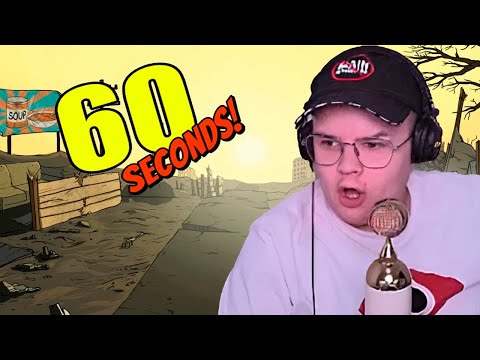 Видео: КАША ВПЕРВЫЕ ИГРАЕТ В 60 СЕКУНД | 60 SECONDS +ЧАТ