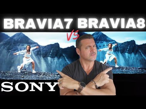 Видео: BRAVIA 7 против BRAVIA 8: больше или лучше? Mini Led против Oled!