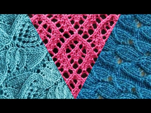 Видео: ВЯЗАНИЕ: 🔎13🔍 схемы узоров для вязания спицами. KNITTING: patterns for knitting.