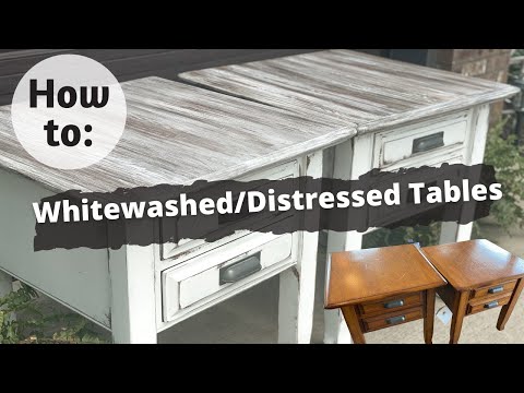 Видео: Как: побелить и преобразить приставной столик