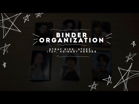 Видео: ep. 36. организация биндеров | binder organization: stray kids, ateez, xdinary heroes, itzy