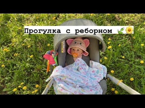 Видео: Влог🌼//прогулка с реборном на коляске ❤️🍃