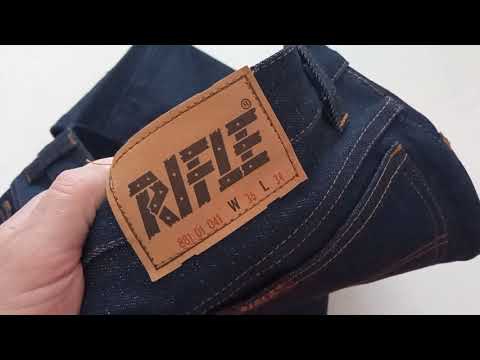 Видео: Эталонные джинсы Rifle из 80х