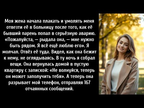 Видео: Моя жена начала плакать и умолять меня отвезти ее в больницу после того, как ее бывший парень