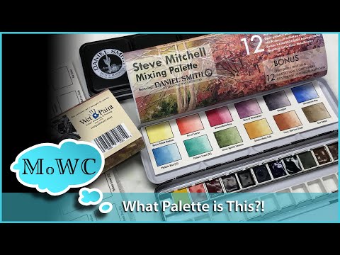 Видео: Набор из 12 акварельных красок Daniel Smith (распродано!)