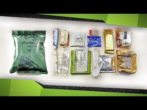 Видео: ИРП Армии Польши (WZ1) / Polish army ration (WZ1)